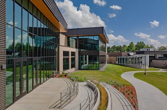 Exterior of the CSC Science and technology center