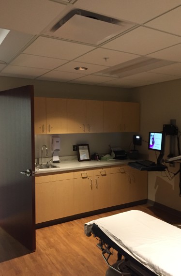 OSF St. Joseph patient room